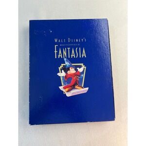 Fantasia Deluxe Commemorative VHS Box Set 1991 Complete w/ Lithograph Disney‎